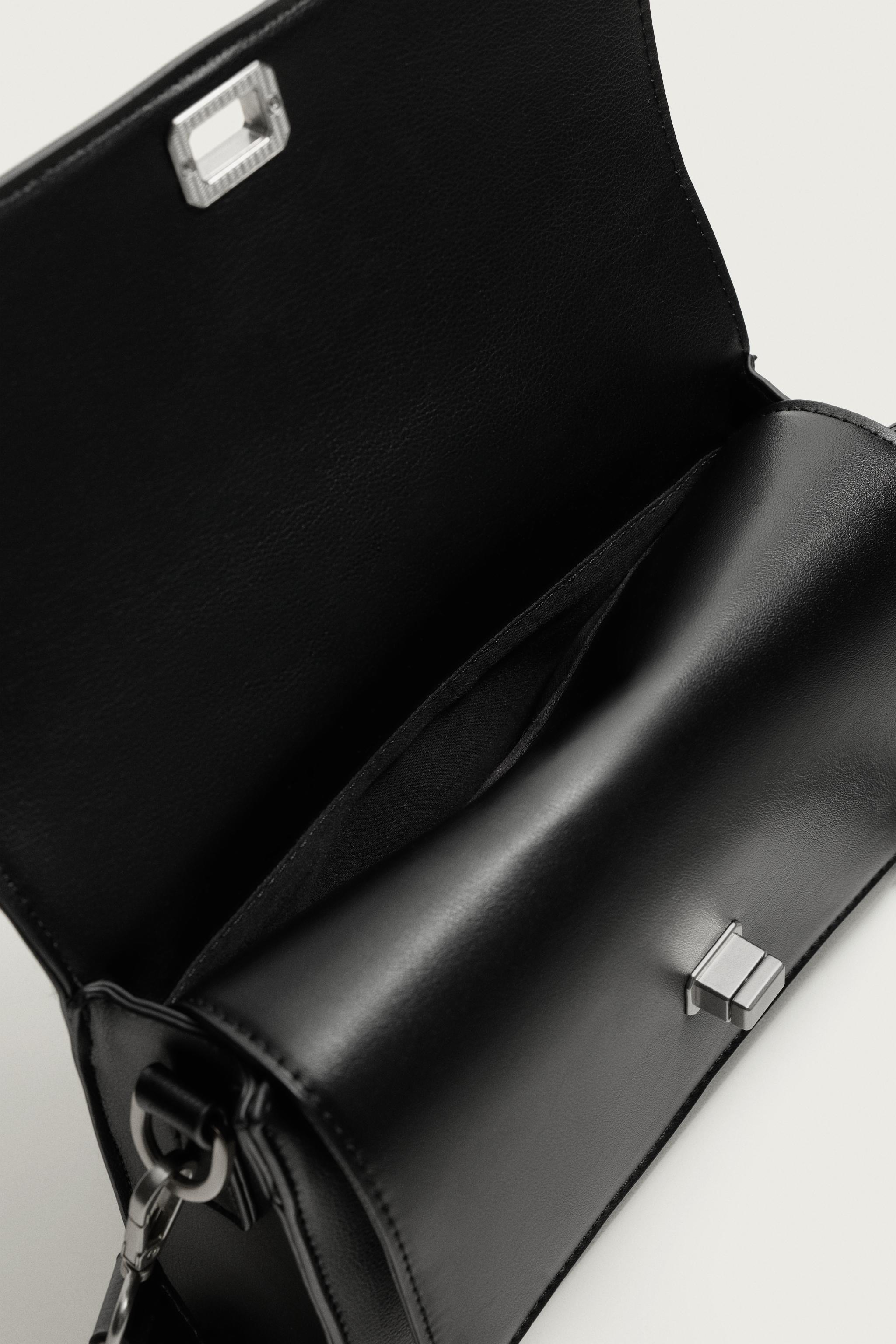 DOUBLE FLAP CROSSBODY BAG